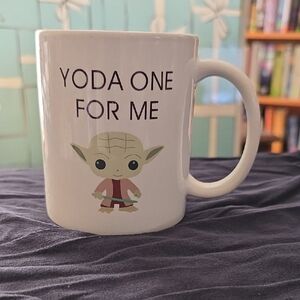 White Yoda Mug - "Yoda One For Me"
